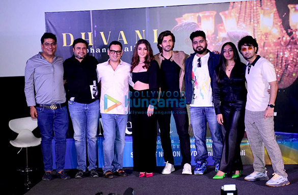 photos dhvani bhanushali aditya seal and ash king snapped at mera yaar song launch 1