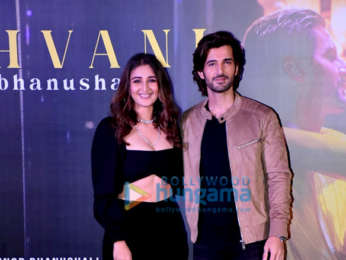 Photos: Dhvani Bhanushali, Aditya Seal and Ash King snapped at 'Mera Yaar' song launch