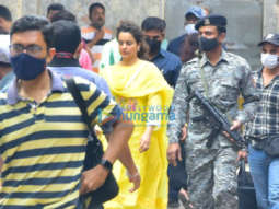 Photos: Kangana Ranaut and Avneet Kaur snapped post shoot in the city