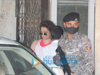 Photos: Kangana Ranaut spotted outside the gym