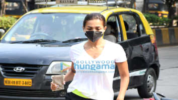 Photos: Malaika Arora spotted at Diva yoga in Bandra