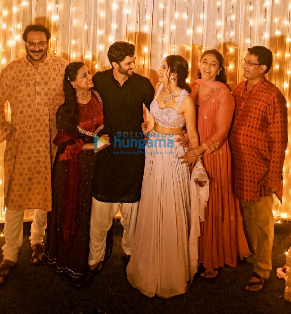 Photos: Milind Gunaji’s son Abhishek Gunaji ties the knot with Radha Patil