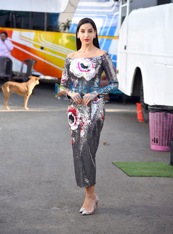 Photos: Nora Fatehi snapped on the sets of The Kapil Sharma Show Photos: Nora Fatehi snapped on the sets of The Kapil Sharma Show
