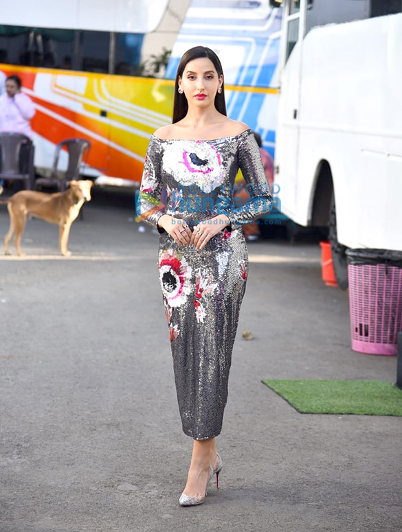 photos nora fatehi snapped on the sets of the kapil sharma show 3
