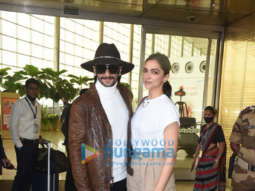 Photos: Ranveer Singh, Deepika Padukone and others snapped at the airport