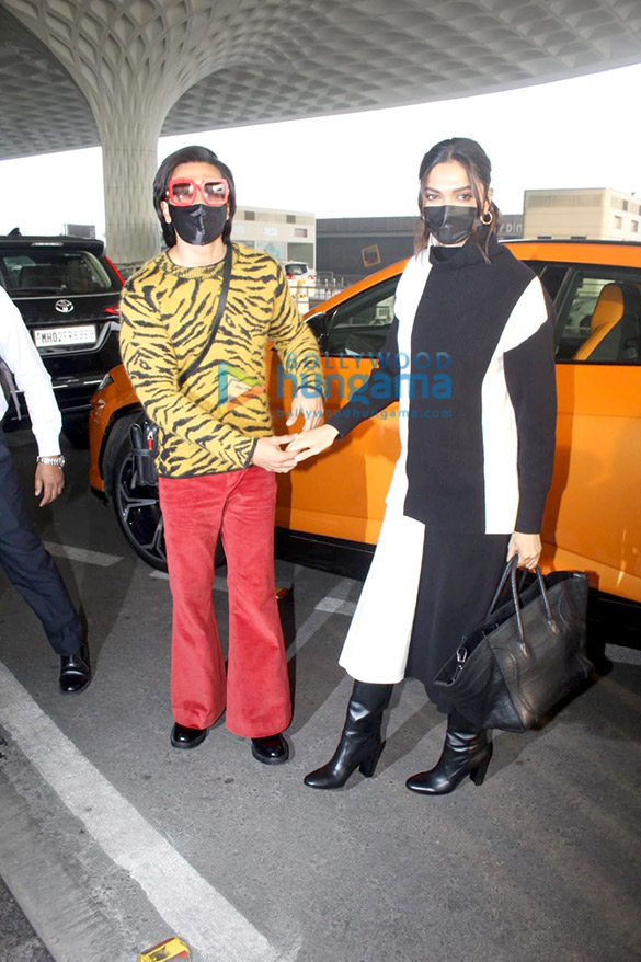 photos ranveer singh and deepika padukone snapped at the airport 2 3