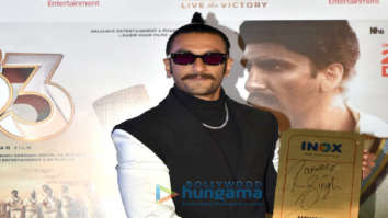 Photos: Ranveer Singh and Kabir Khan snapped at 83 screening in Delhi