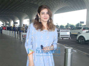 Photos: Raveena Tandon, Kabir Khan, Shekhar Ravjiani and Vishal Dadlani snapped at the airport