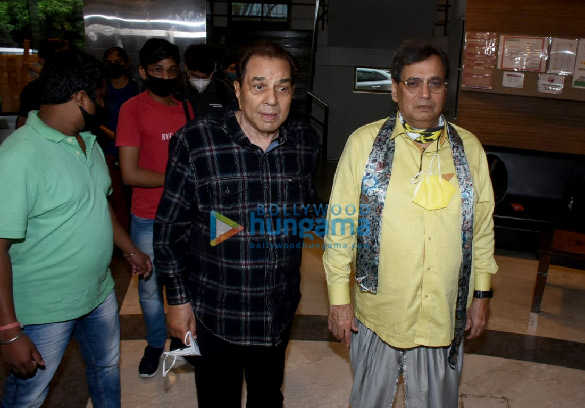 photos saira banu subhash ghai and dharmendra snapped in mumbai 2