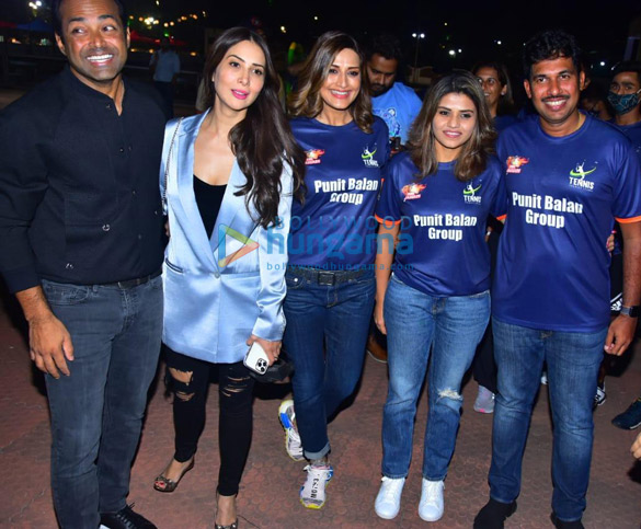 photos sania mirza aditi rao hydari and others snapped at tennis premier league 2