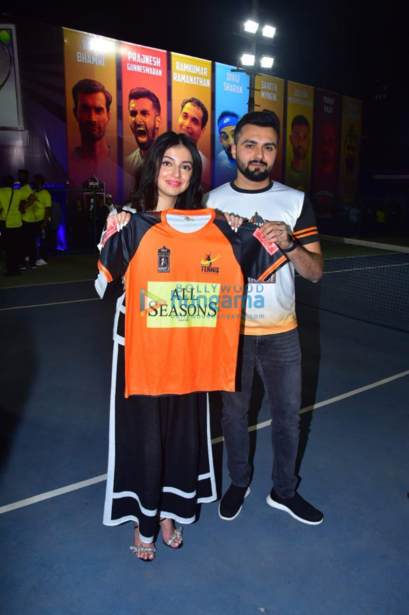 photos sania mirza aditi rao hydari and others snapped at tennis premier league 9
