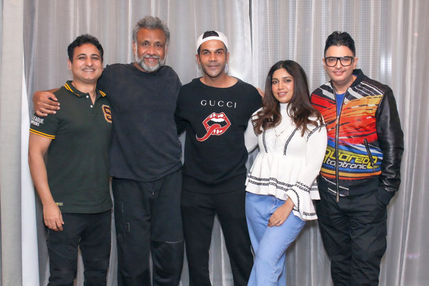 Rajkummar Rao, Bhumi Pednekar kick off Lucknow schedule of Bheed with Bhushan Kumar and Anubhav Sinha Rajkummar Rao, Bhumi Pednekar kick off Lucknow schedule of Bheed with Bhushan Kumar and Anubhav Sinha