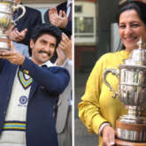 Ranveer Singh shares a photo of his mother Anju Bhavnani holding the 83 World Cup trophy