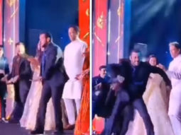Salman Khan, Shilpa Shetty, and Anil Kapoor perform to ‘Jumme Ki Raat’ at NCP leader Praful Patel’s son’s wedding