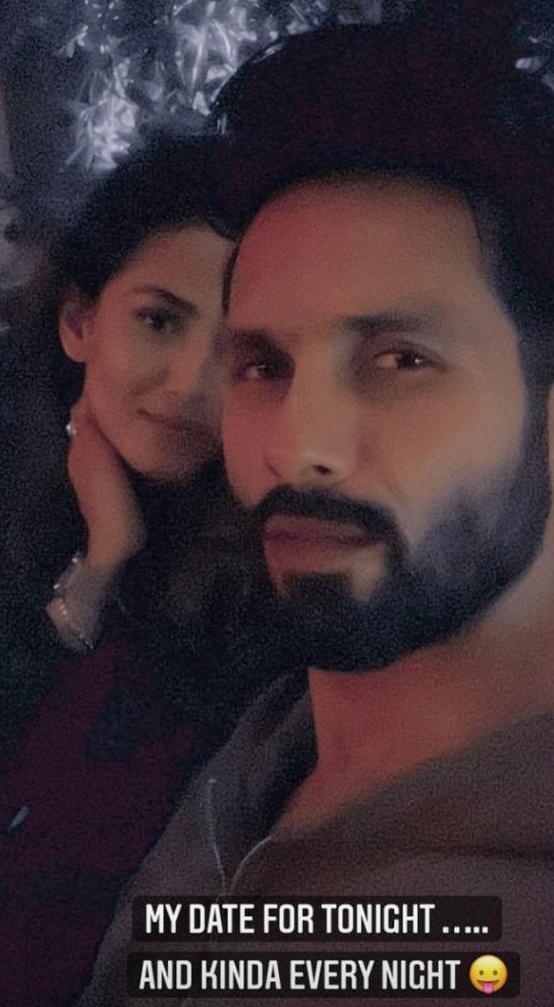 Shahid Kapoor and wife Mira Rajput enjoy date night; Jersey actor writes, 'My date for tonight, and kinda every night'