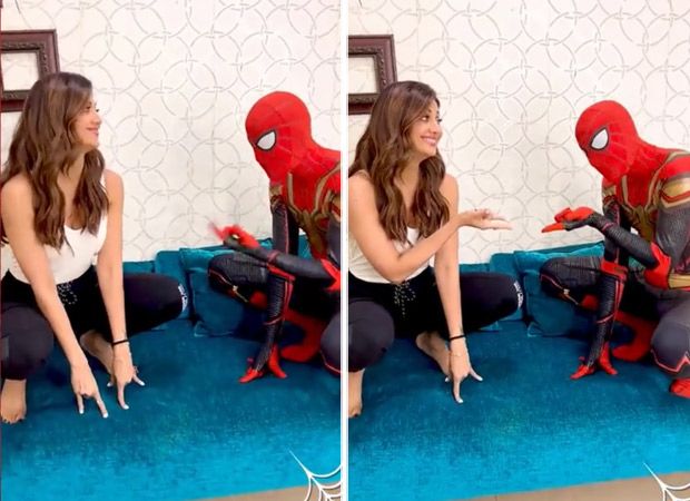 Shilpa Shetty Kundra dances with Spider-Man on ‘Chura Ke Dil Mera’, pleads with him for No Way Home ticket