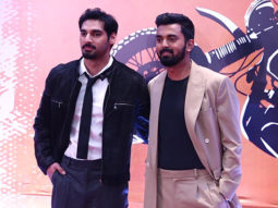 Spotted: Ahan Shetty and Milan Luthria at the red carpet of Tadap