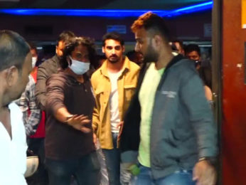 Spotted: Ahan Shetty at Gaiety Galaxy Multiplex to promote Tadap Spotted: Ahan Shetty at Gaiety Galaxy Multiplex to promote Tadap