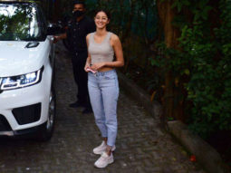Spotted: Ananya Panday at dubbing studio in Bandra