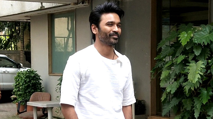 Spotted: Dhanush at Anand L Rai’s office Spotted: Dhanush at Anand L Rai’s office