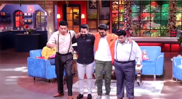 The Kapil Sharma Show: Ram Charan, Jr. NTR, Kiku Sharda and Krushna Abhishek dance to RRR's ‘Naacho Naacho’