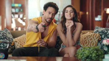 Tiger Shroff and Ananya Panday in TVC of Lionsgate play