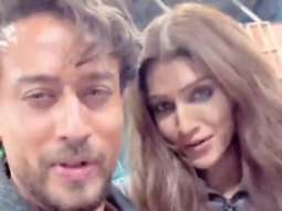 Tiger Shroff and Kriti Sanon tempt each other with cake as Ganapath schedule wraps in the UK