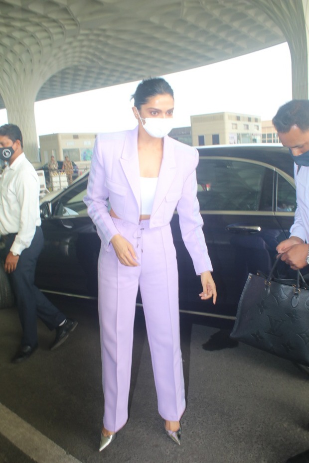 Deepika Padukone raises the bar for airport looks as she flies to Hyderabad for Nag Ashwin's Project K!