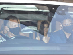 Katrina Kaif-Vicky Kaushal Wedding: Katrina cannot stop smiling as she heads to Kalina airport to fly to Jaipur