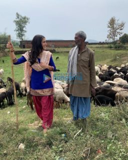 On The Sets Of The Movie Atrangi Re