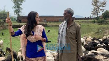 On The Sets Of The Movie Atrangi Re