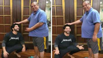 ‘Babuji ka Aashirwad’ – Varun Dhawan begins his new year with papa David Dhawan’s blessings
