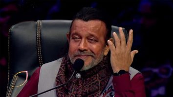 Emotional Moment- Mithun Chakraborty touches feet of an 11 year old flutist on Hunarbaaz