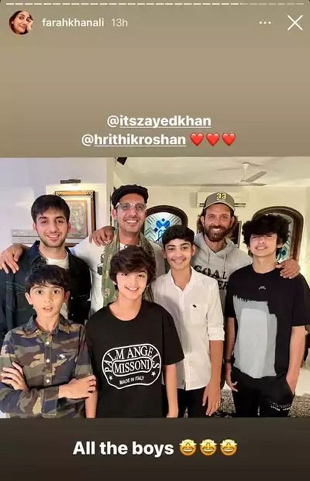 Hrithik Roshan reunites with ex-wife Sussanne Khan and family to celebrate her dad Sanjay Khan's birthday