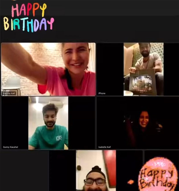 Katrina Kaif, Vicky Kaushal, Sunny Kaushal celebrate actress’s sister Isabelle Kaif's birthday on Zoom Katrina Kaif, Vicky Kaushal, Sunny Kaushal celebrate actress’s sister Isabelle Kaif's birthday on Zoom