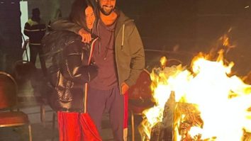 Katrina Kaif and Vicky Kaushal get cosy as they celebrate their first Lohri as a married couple