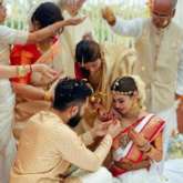 Mouni Roy-Suraj Nambiar Wedding: Bride and groom tie the knot in Malayali ceremony, first photos out 