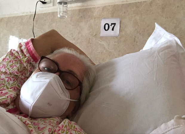 Nafisa Ali tests positive for COVID-19, shares picture from hospital Nafisa Ali tests positive for COVID-19, shares picture from hospital