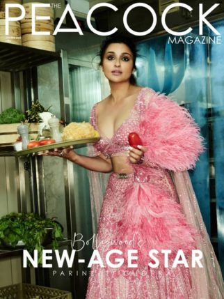 Parineeti Chopra On The Cover Of Peacock