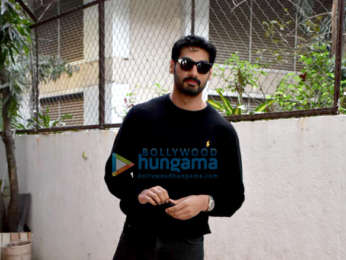 Photos: Ahan Shetty spotted at the Matrix office in Bandra