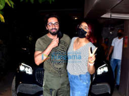 Photos: Ayushmann Khurrana and Tahira Kashyap Khurrana snapped in Juhu