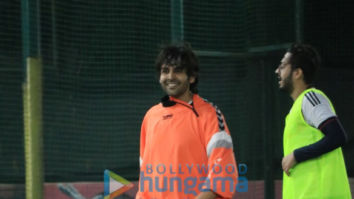 Photos: Kartik Aaryan snapped at a football ground in Juhu