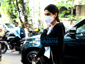 Photos: Khushi Kapoor spotted at the gym in Bandra