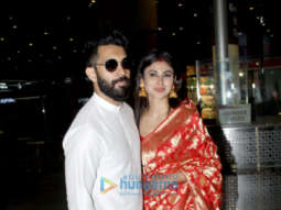 Photos: Mouni Roy, Suraj Nambiar and Sidharth Malhotra snapped at the airport