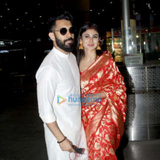 Photos: Mouni Roy, Suraj Nambiar and Sidharth Malhotra snapped at the airport