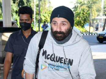 Photos: Pooja Hegde and Sunny Deol spotted at Mumbai airport