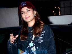 Photos: Saiee Manjrekar snapped at T-series’s office in Andheri