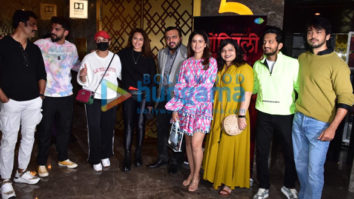 Photos: Sonakshi Sinha, Huma Qureshi and others snapped at the premiere of the Marathi film Zombivli