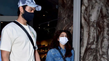 Photos: Sunny Kaushal and Sharvari Wagh snapped in Juhu