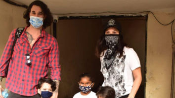 Photos: Sunny Leone and her family snapped in Andheri